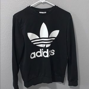 black adidas pullover 🤍